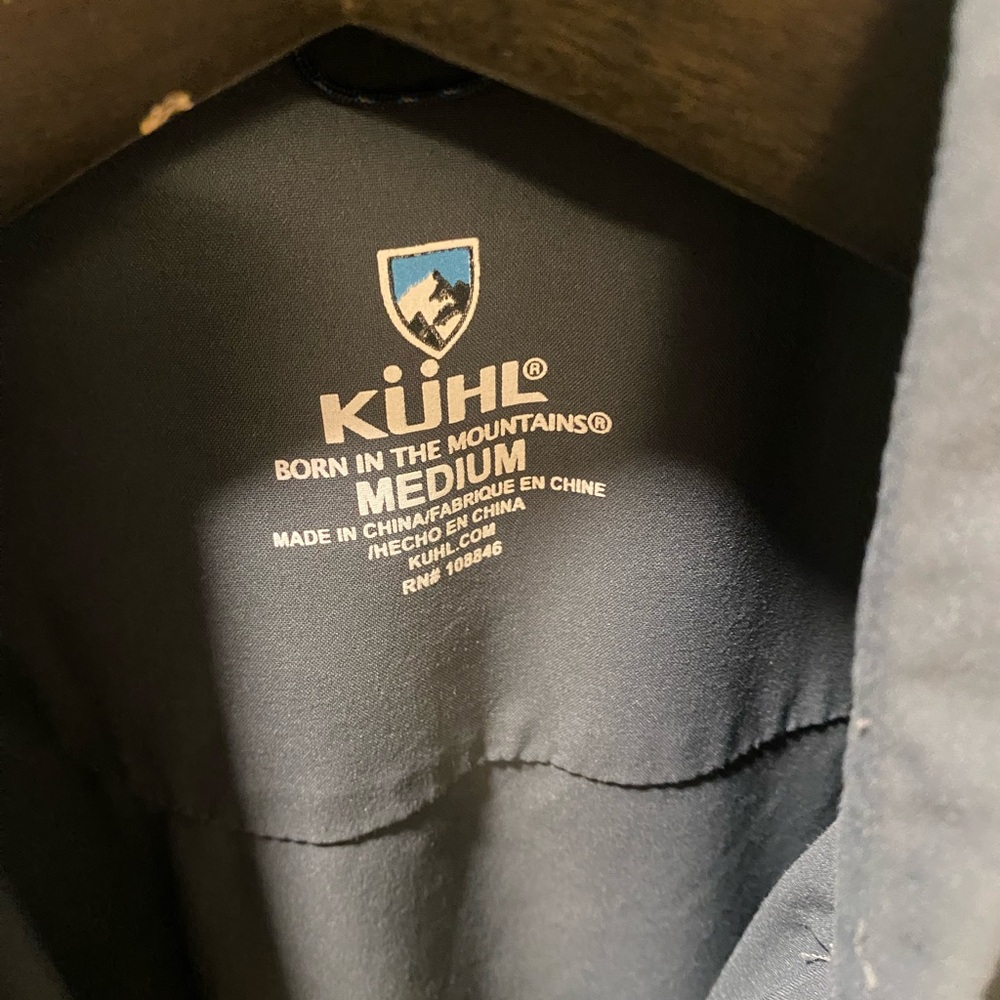 2 For 1 Men's KUHL Blue and Gray Short Sleeve button up Shirts - VG Condition - Picture 4 of 12